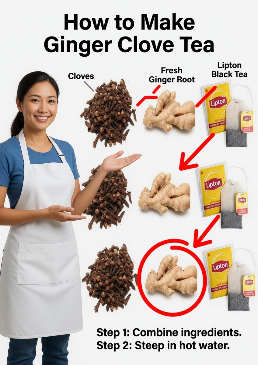 Ginger and Clove Tea