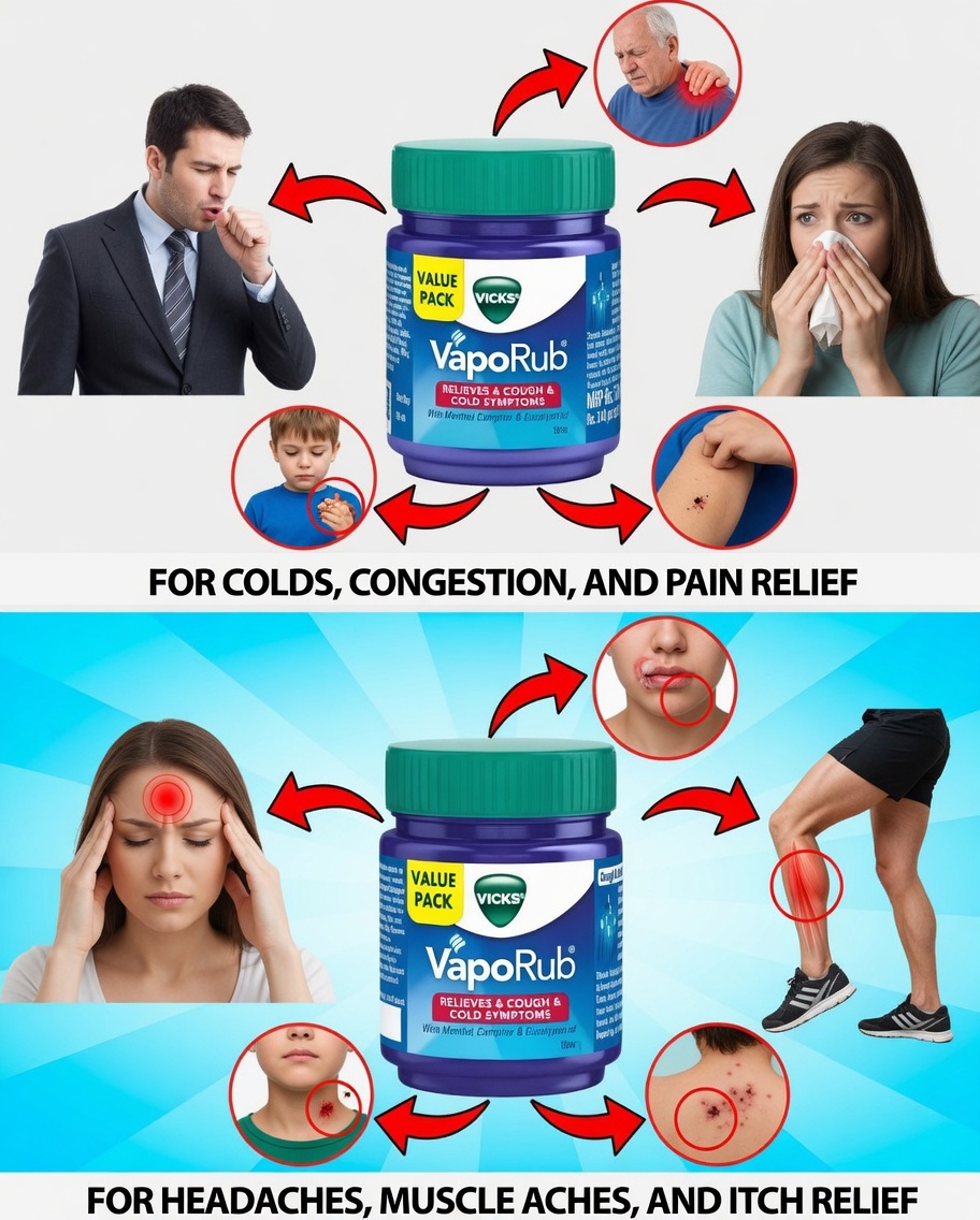 Eliminate Mosquitoes, Ants, Flies, Spiders, Rodents, Cockroaches, and Gnats with the VICKS VAPORUB Hack