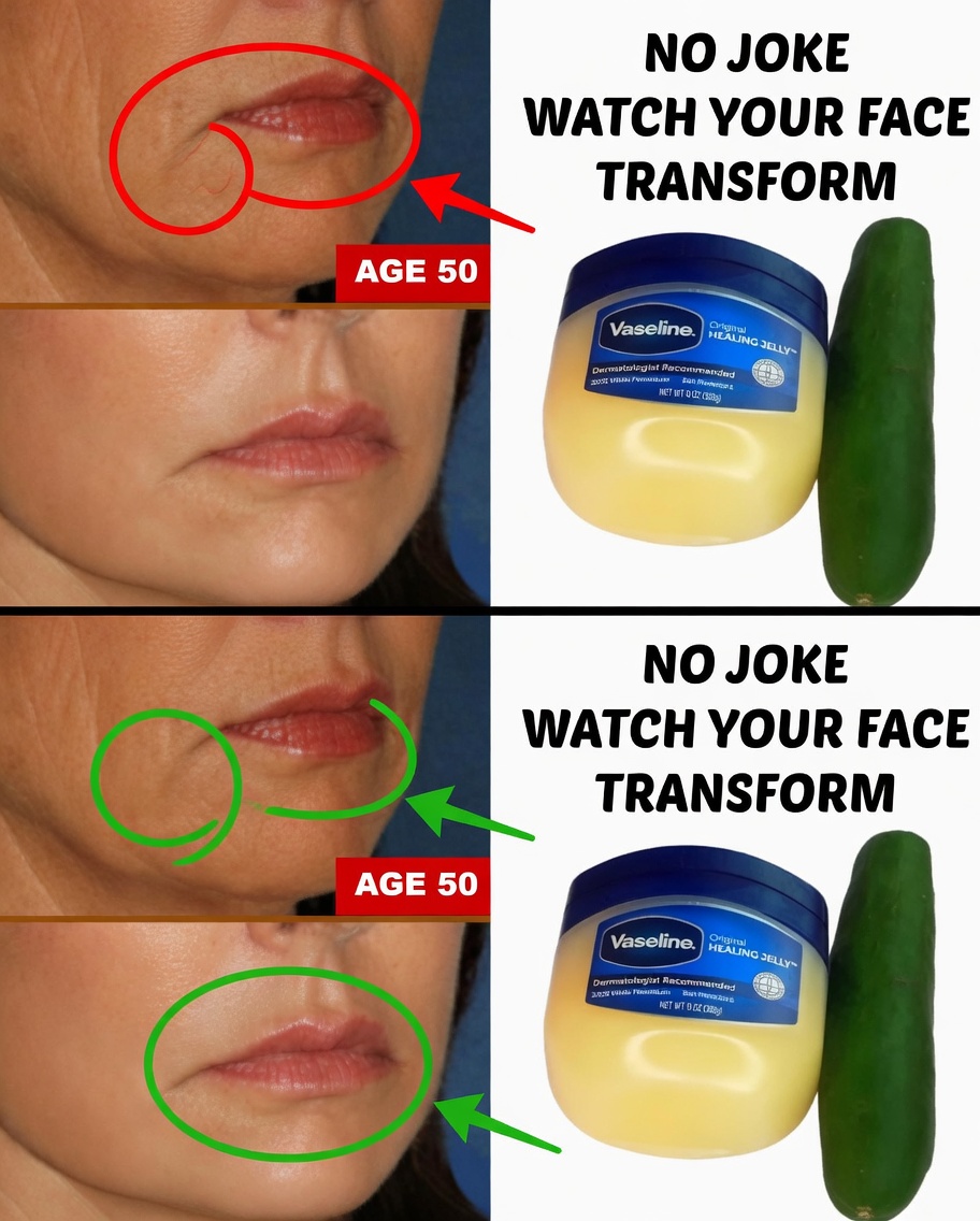 Mix Vaseline with Cucumber: The Secret Nobody Will Tell You—Watch Your Face Transform