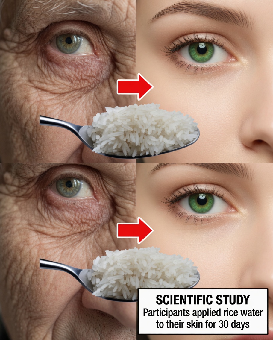 Rice Mask to Reduce Eye Wrinkles and Rejuvenate the Skin
