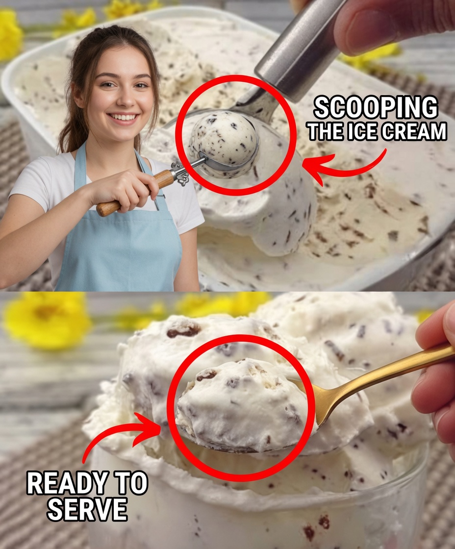 Flakes Ice Cream with 3 Simple Ingredients