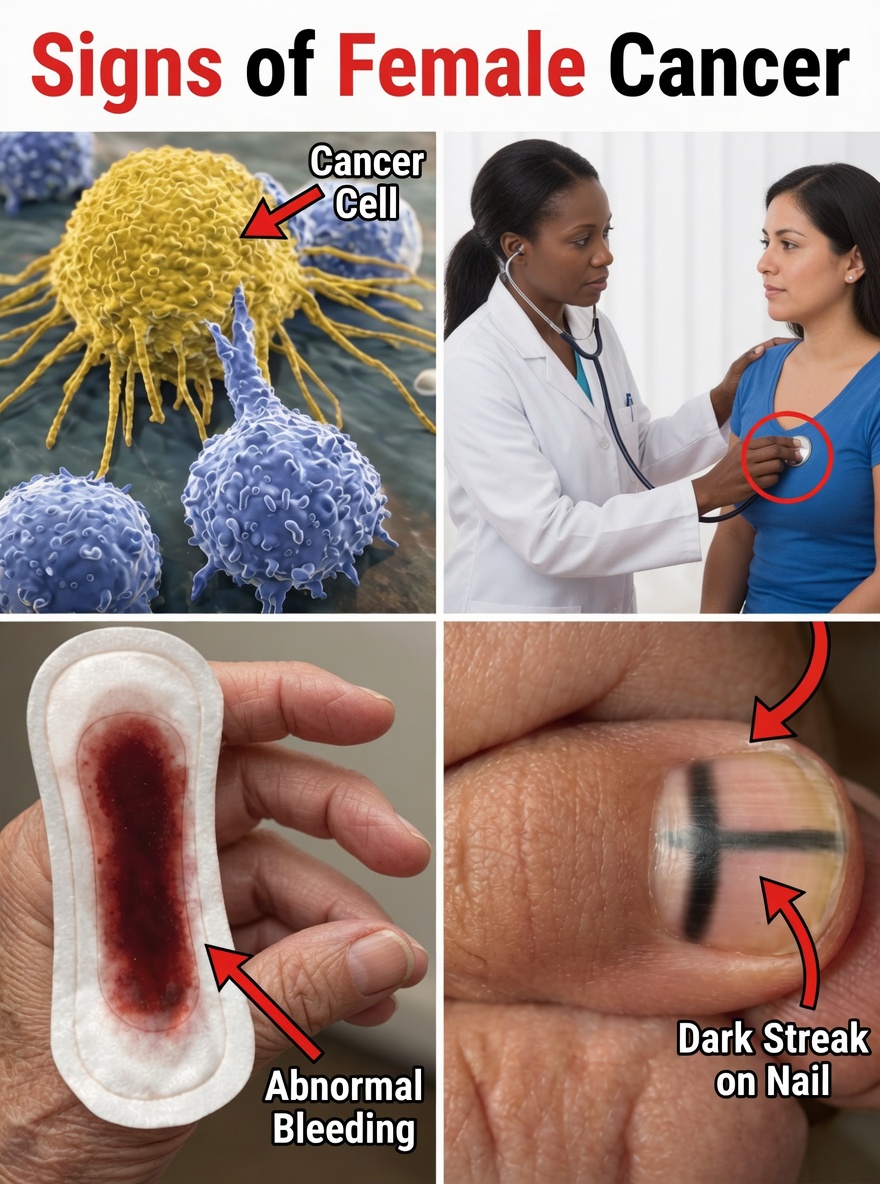 14 Visible Signs of Cancer That Many Women Ignore