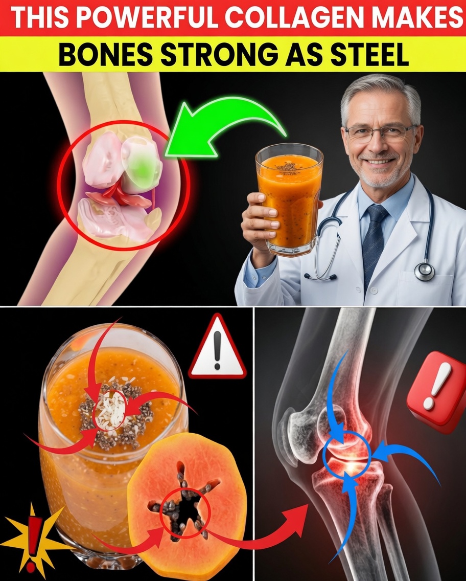 Over 60? Rebuild Your Bones Naturally with This Powerful Marine Collagen