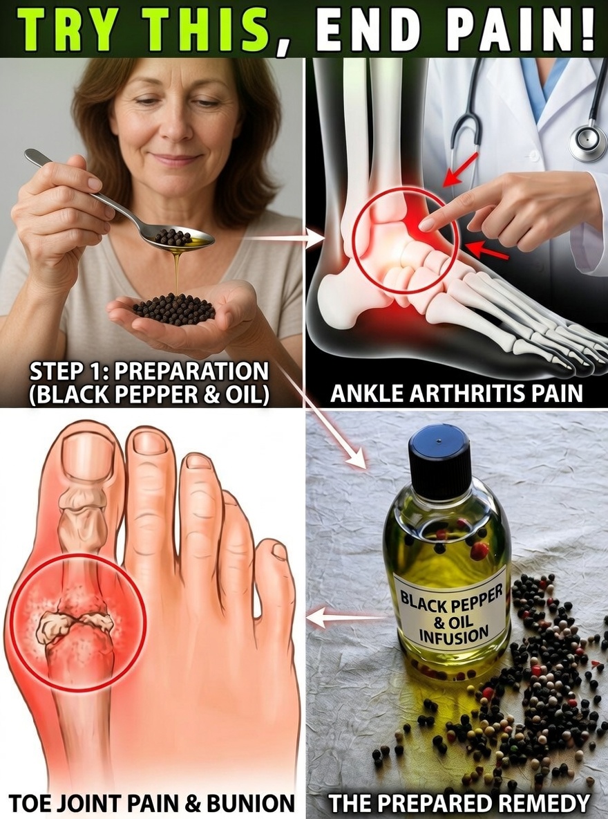 Olive Oil & Black Pepper: A Simple Natural Remedy to Support Vitality After 60