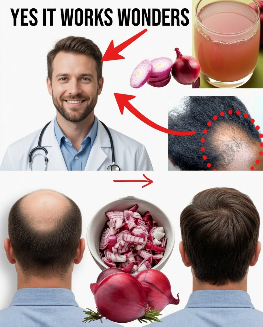 Miracle Onion Water: A Natural Secret to Restore Thinning Hair