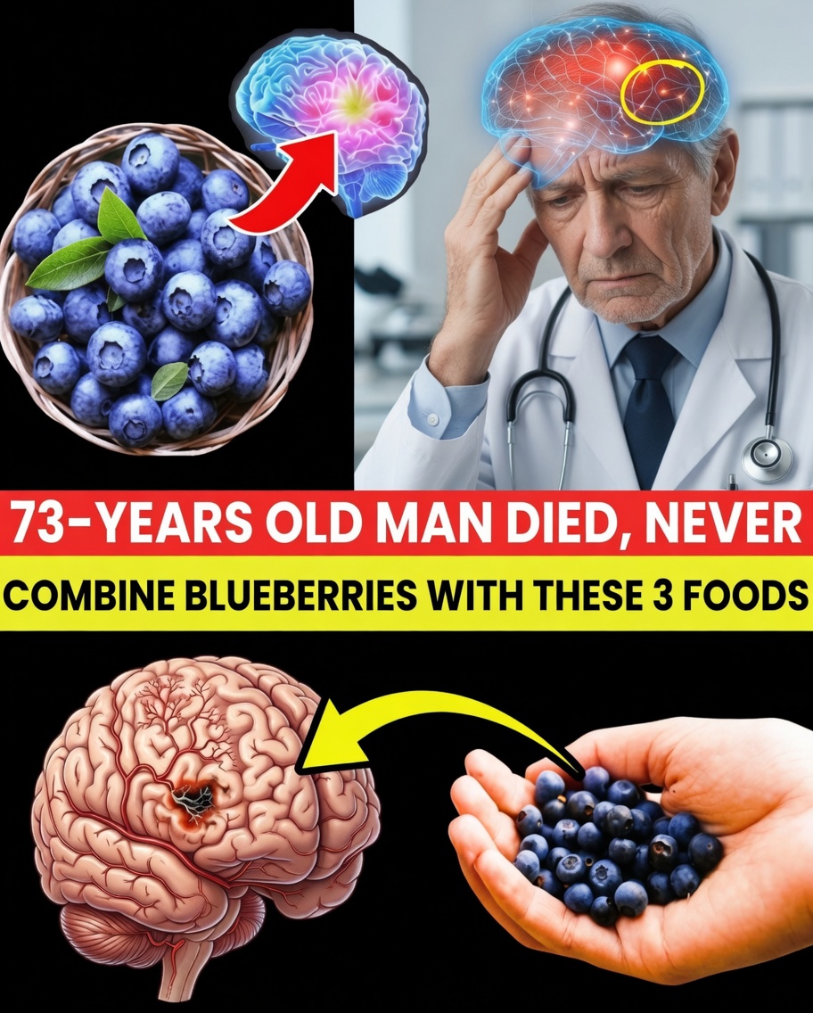 Seniors: Never Combine Blueberries With These 3 Foods!