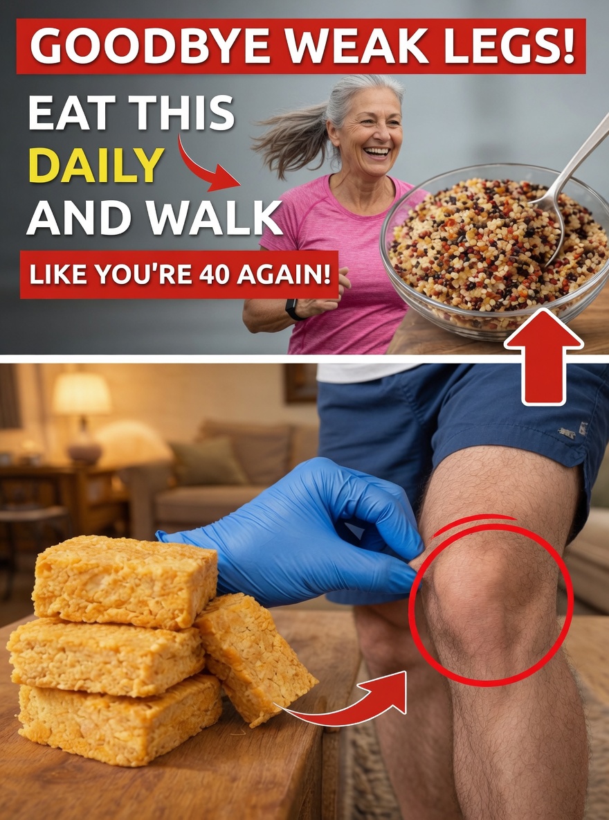 Want STRONGER Legs Even After 80? Eat THIS Every Day for More Strength and Independence!