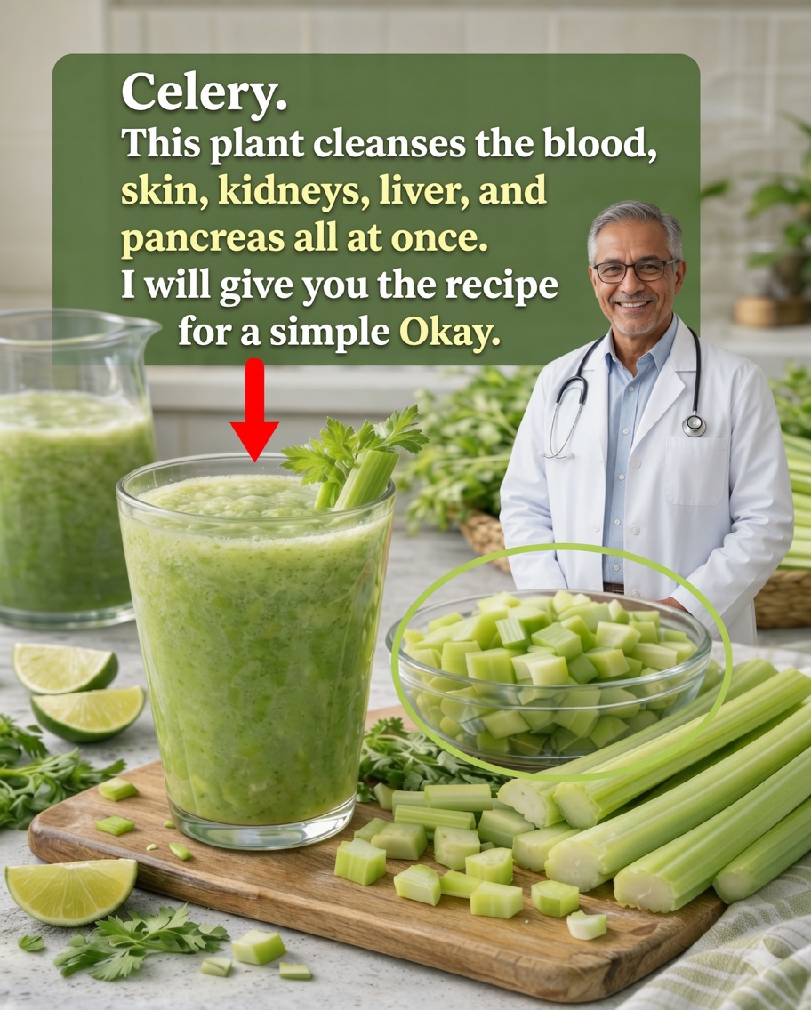 Cleanse Your Blood, Skin, and Organs with Celery – The Powerful Natural Detox You Need to Try (But Do It the Right Way!)
