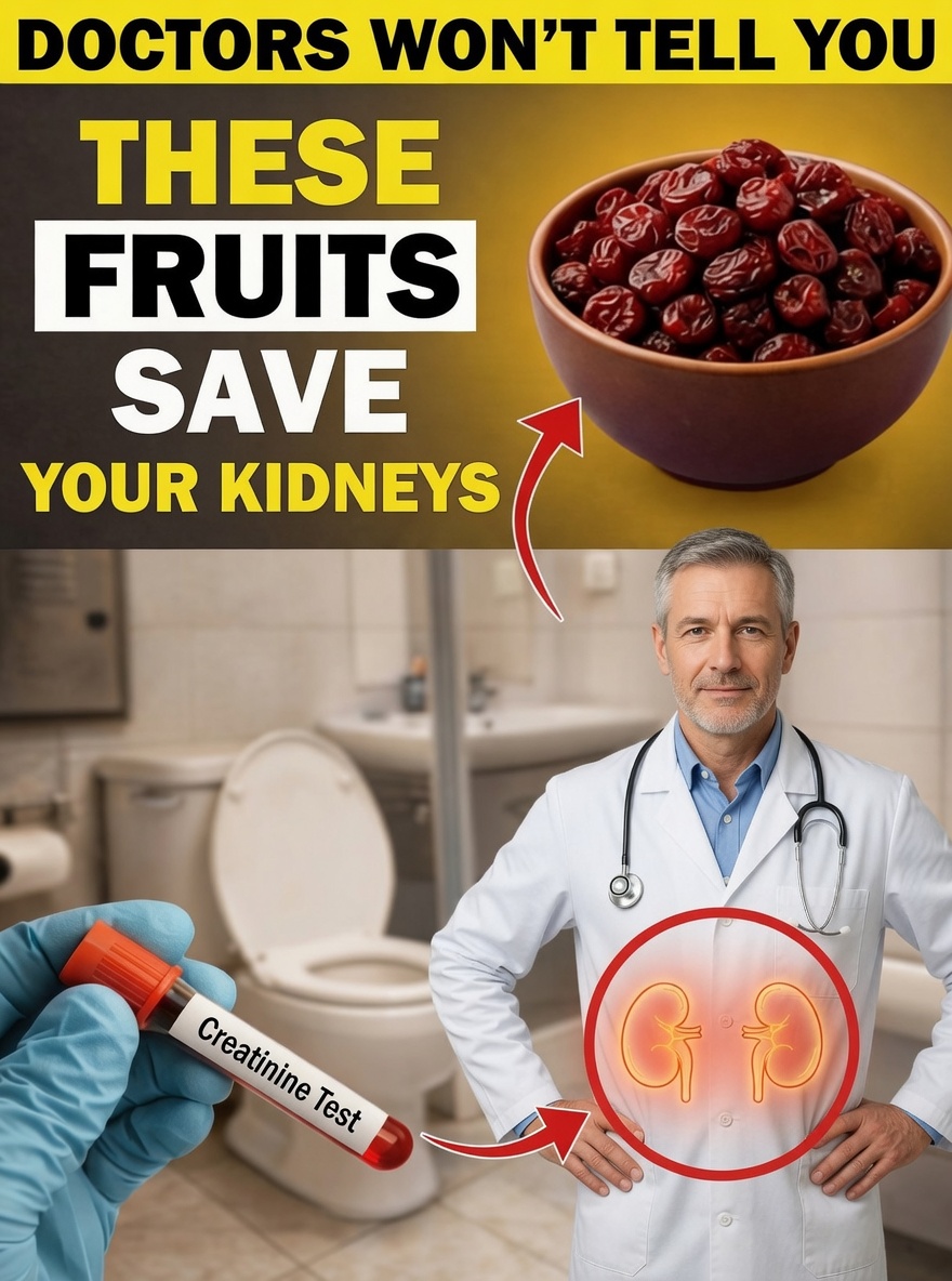 Top 4 Powerful Dried Fruits That Detoxify and Help Regenerate Your Kidneys While You Sleep