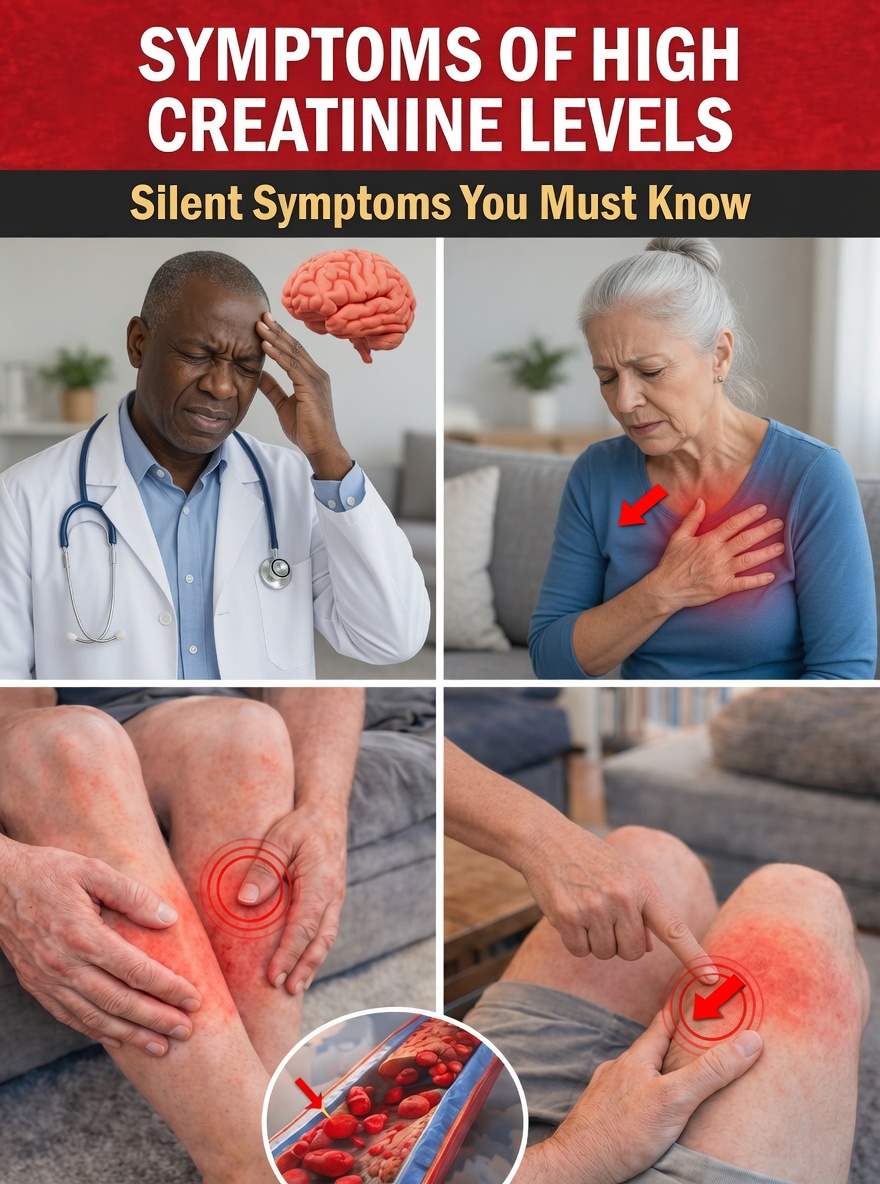 12 Silent Symptoms of High Creatinine That Doctors Don’t Always Mention