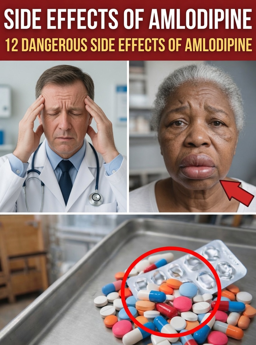 Are These 12 Side Effects of Amlodipine Quietly Affecting Your Day-to-Day Life? Find Out What You Need to Know