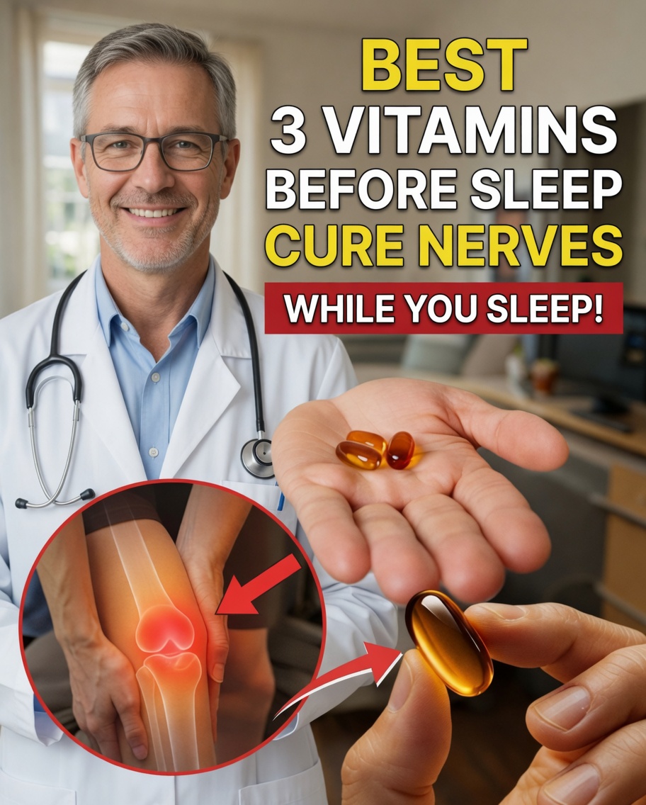 3 Vitamins Before Bed That Can Help Strengthen Legs After 60