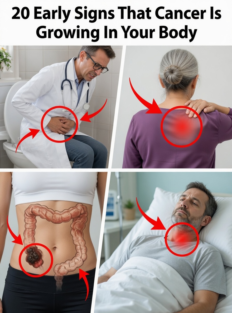 20 Subtle Cancer Symptoms Many People Ignore – Don’t Dismiss These Silent Signs
