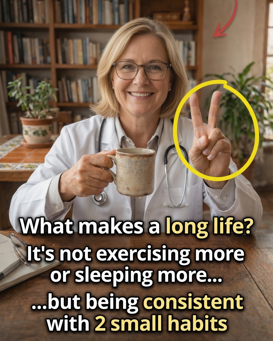 Retired Doctor Reveals: Living Longer Doesn’t Depend on Walking More or Sleeping Extra Hours — But on Two Small Daily Habits That Almost No One Maintains. Do You Know What They Are?