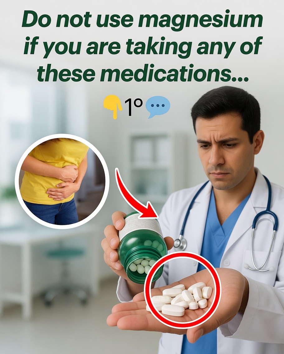 Magnesium Can Be Incredibly Beneficial — But Only If It Doesn’t Interfere with Your Medications. Check This List Before Supplementing