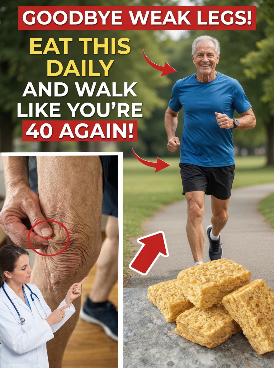 Want Stronger Legs Even After 80? Eat This Every Day (Health Tips for Seniors)