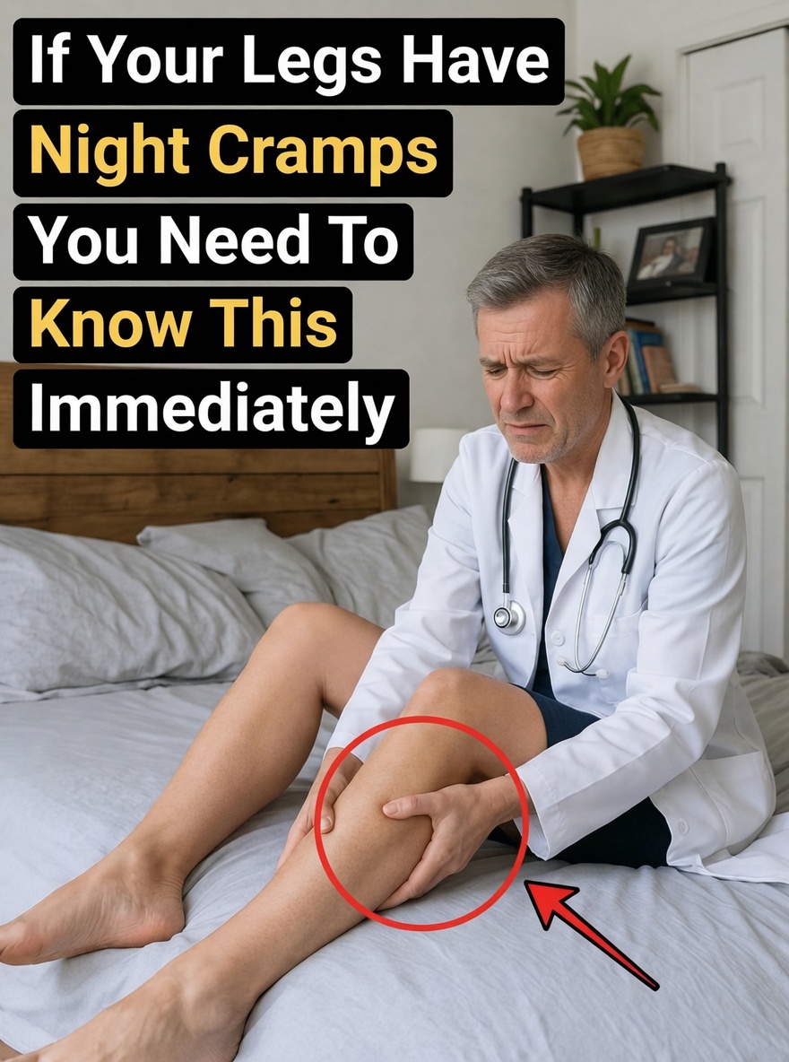 If Your Legs Cramp at Night, You Need to Know This Immediately