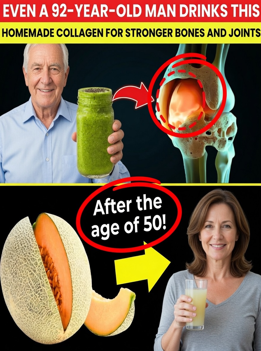 Forget Expensive Supplements: Rebuild Stronger Bones Naturally with This Daily Homemade Collagen Drink