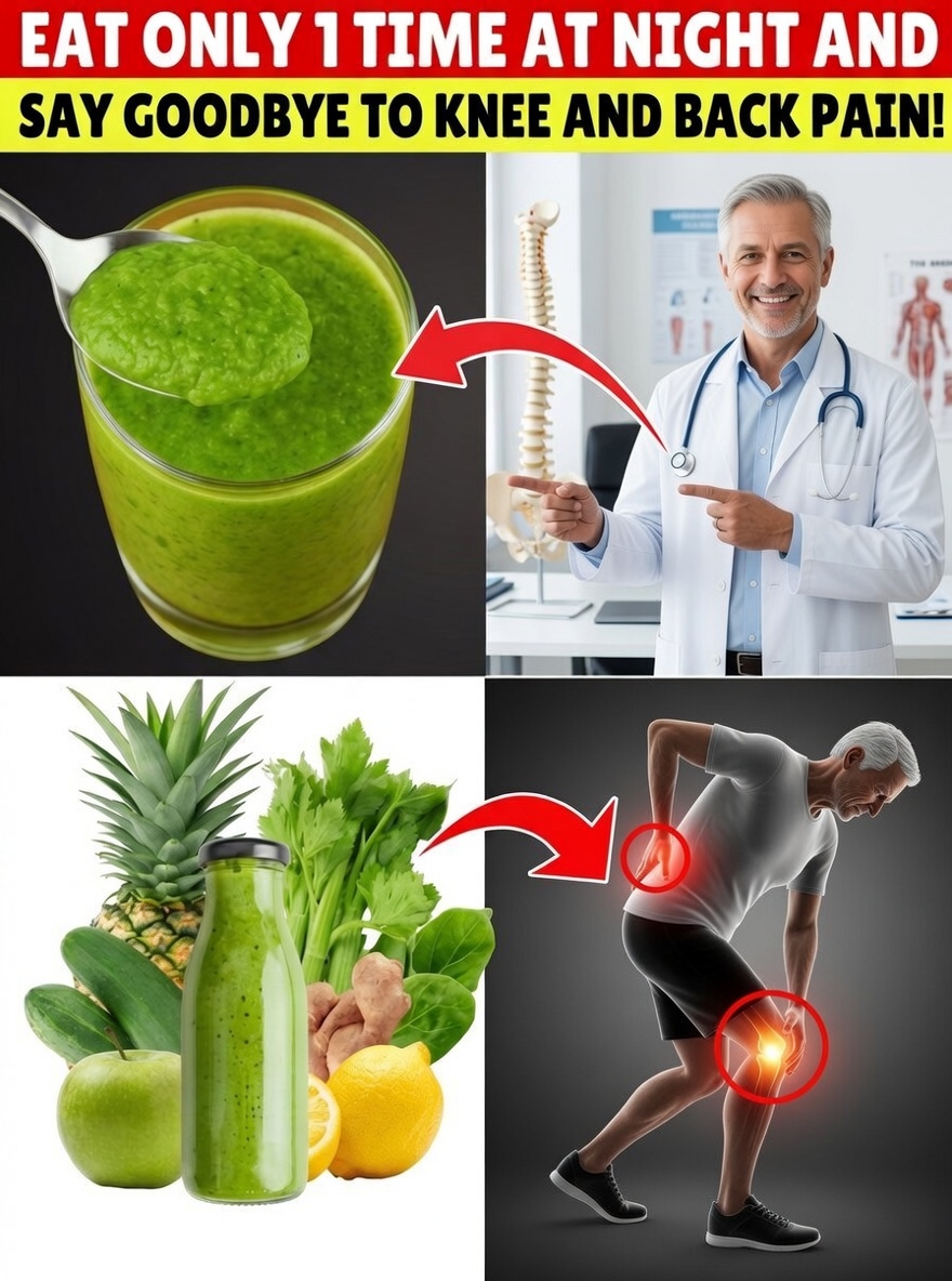 Drink One Glass Before Bed — Wake Up with Less Knee & Back Pain (Natural Golden Milk Guide)