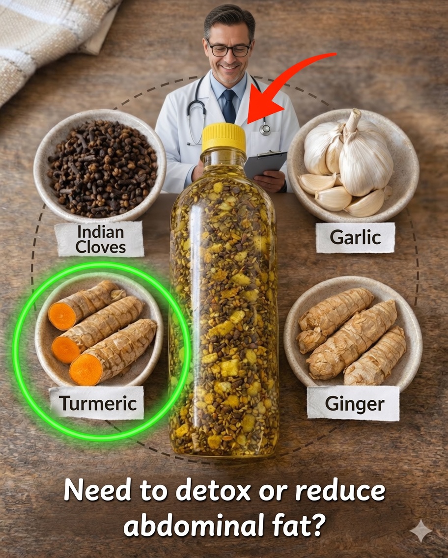 Detox Drink with Clove, Garlic, Turmeric, and Ginger: A Simple Habit to Transform Your Well-Being